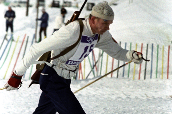 Виктор Маматов на Олимпийских играх в Саппоро, 1972 г.