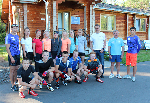 Юношеская сборная и Сергей Колесников на сборе в Ульяновске